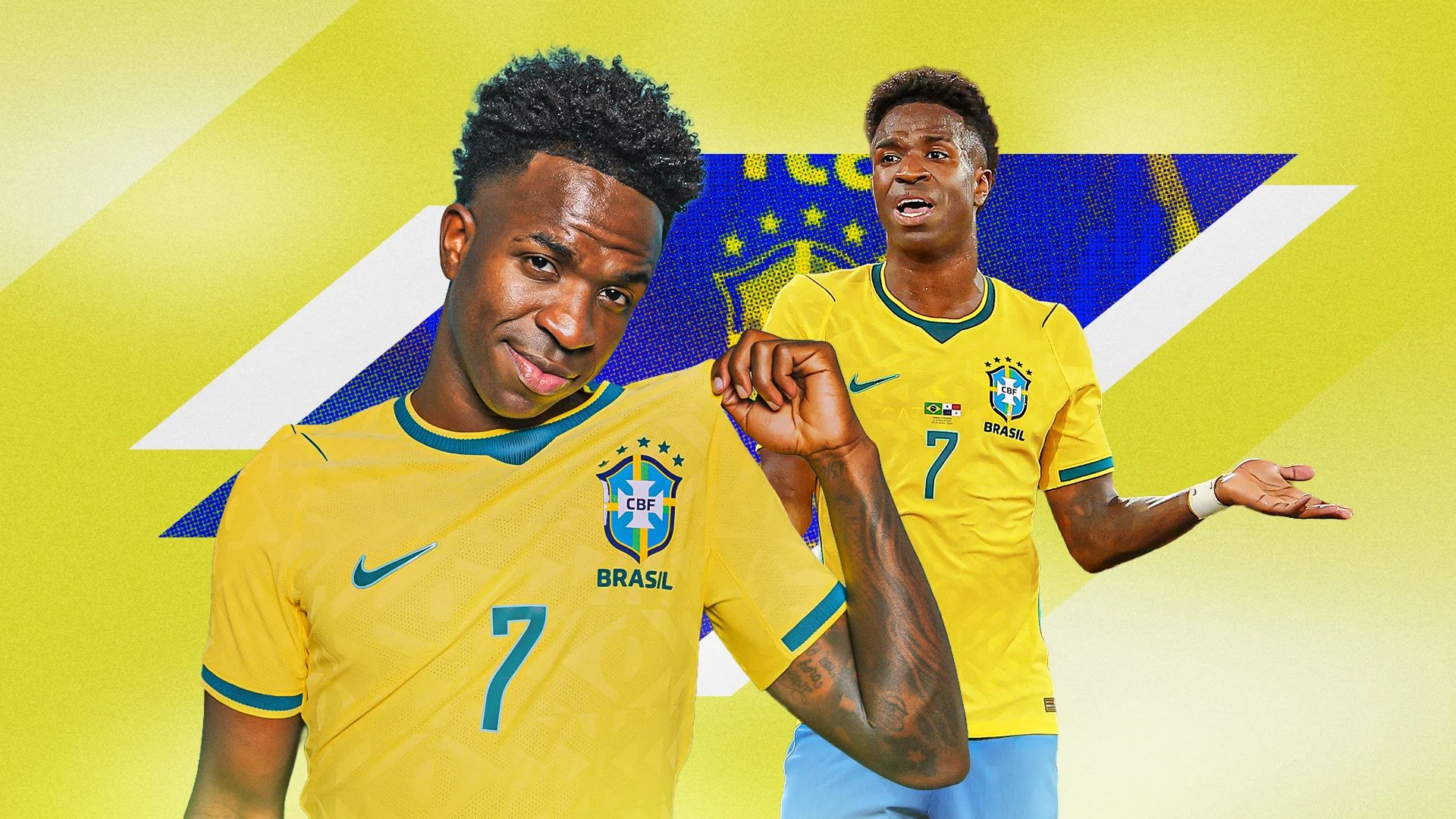 ブラジルはワールドカップでヴィニシウス・ジュニアに活躍を期待するが